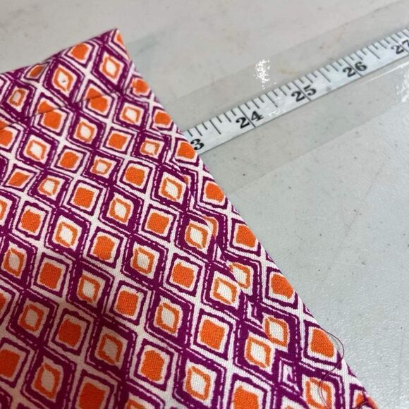 NWT Alex & Olivia Stretch Geometric Pink Pencil Skirt Size Medium Colorful Sprin - Picture 6 of 8